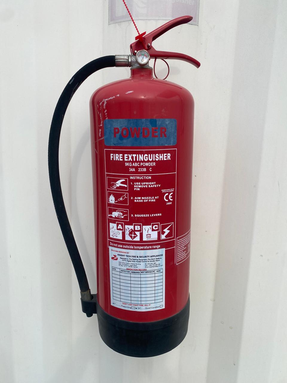 Health, Safety & Environment fire extinguisher2